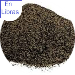 Pimienta negra molida y en pepa