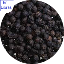 Pimienta negra molida y en pepa