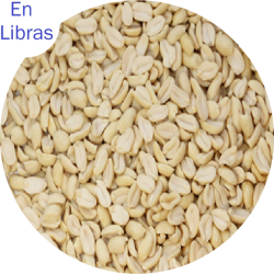 Maní crudo pelado importado