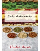 frutos secos, deshidratados, empacados